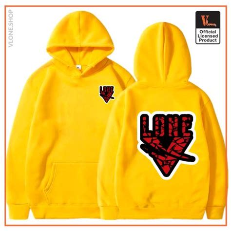 Vlone Hoodies Vlone Text Caravaggio Hoodie Vl2409 Vlone Shop