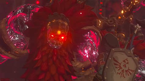 The Legend Of Zelda Breath Of The Wild Final Boss Calamity Ganon