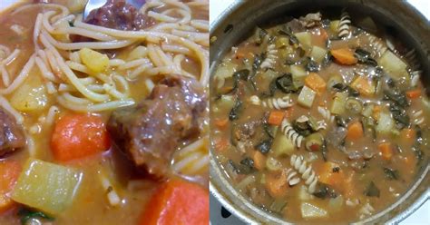 Sopa de feijão macarrão Receitas Fácil e Saborosa