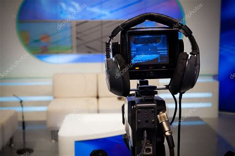 Television Studio Camera — Stock Photo © Ixmaster 29417789