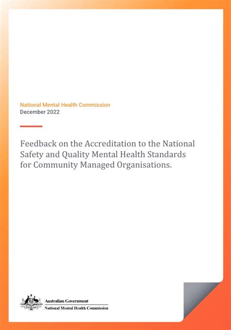 Publications National Mental Health Commission