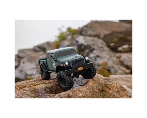 Axial Scx24 Dodge Power Wagon 124 4wd Rock Crawler Rtr Verde