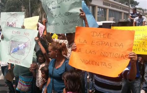 Protestan Por Violencia En Honduras Y Piden Regular Tratamiento De “nota Roja” Proceso Digital