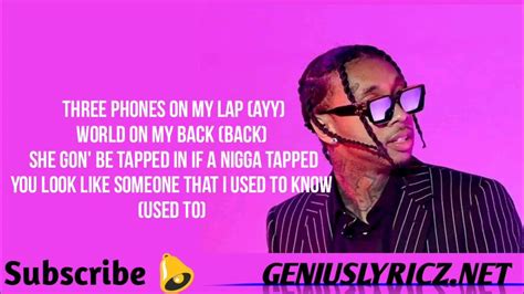 Tyga Ayy Macarena Lyrics Video Youtube