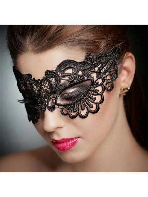 Antifaz De Encaje Bajo Sex Shop Ofertas Color Negro