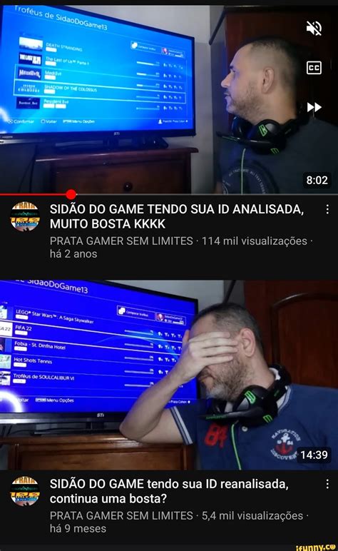 SIDÃO DO GAME TENDO SUA ID ANALISADA ES MUITO BOSTA KKKK PRATA GAMER