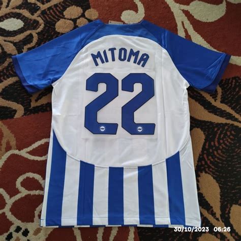 Jual JERSEY BAJU BOLA BRIGHTON HOME PLUS NAMESET MITOMA GRADEORI