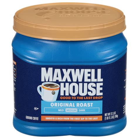 Save On Maxwell House Original Roast Medium Roast Ground Coffee Order