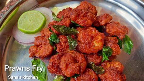 Crispy Prawns Fry How To Make Prawns Fry At Home YouTube