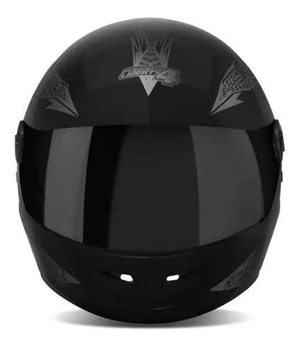 Capacete Para Moto Integral Pro Tork New Liberty R Preto Fosco Fosco