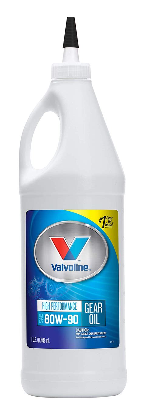 Valvoline High Performance Sae W Gear Oil Qt Buy Online In