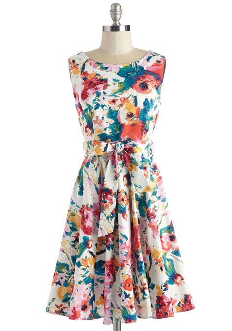 Hour By Flower Dress Mod Retro Vintage Dresses In 2020