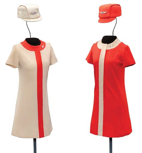 Retro Airline Uniforms Displayed At Exhibition In Sfo Museum