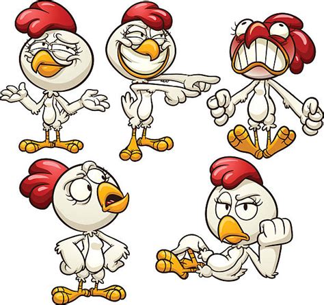 Best Cartoon Angry Chicken Illustrations, Royalty-Free Vector Graphics & Clip Art - iStock