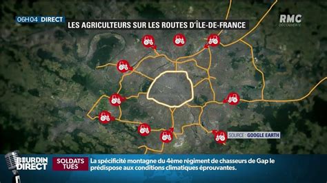 Carte Des Blocages Routiers Agriculteur Image To U