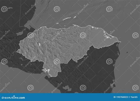 Fronteras Honduras Barrio Desaturado Nivel Biológico Stock de