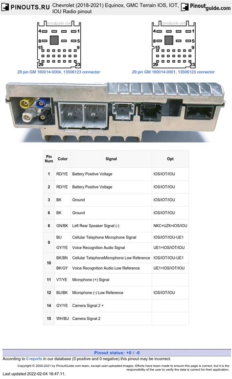 Chevy Equinox Wiring Diagram Wiring Diagram