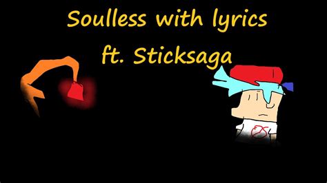 Soulless With Lyrics Sonic Exe Lyrical Cover Ft Sticksaga