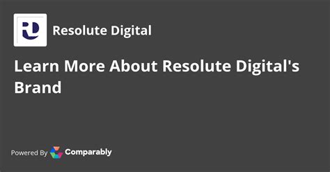 Resolute Digital Nps And Customer Reviews Comparably