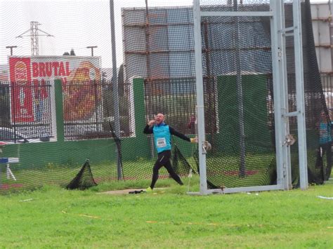 David Barrera Bate El R Cord De Menorca En El Lanzamiento De Martillo