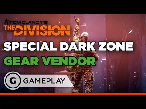 Level 50 Dark Zone Gear Vendor The Division YouTube