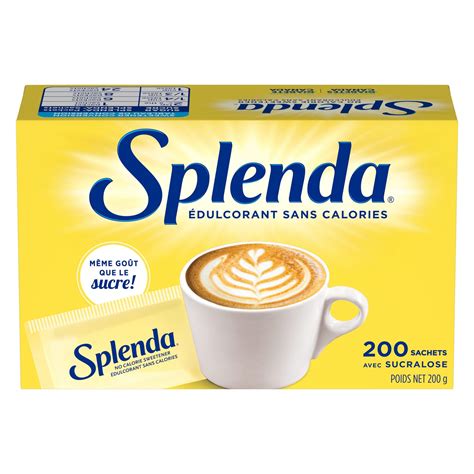 Splenda Sweetener Packets No Calorie Sweetener And Sugar Substitute