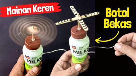 Cara Membuat Mainan Dari Botol Bekas Ide Kreatif Bottle Craft In