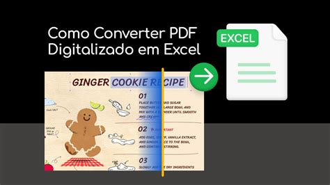 Como Converter PDF Digitalizado Em Excel UPDF