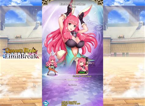 Queen S Blade Limit Break Easter Succubus Melona Fanservice Appreciation