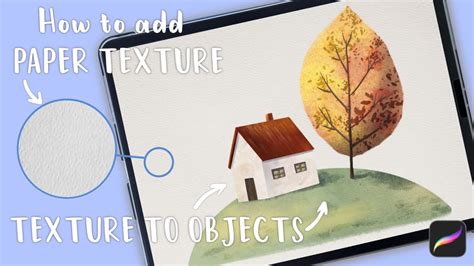 Ways To Add Paper Texture Texture To Objects In Procreate