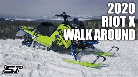 2020 Arctic Cat Riot X Walk Around And First Impressions Youtube