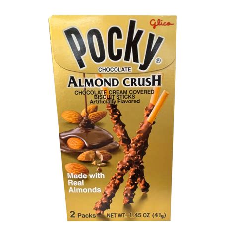 Amazon Glico Almond Crush Pocky Oz Pocky Chocolate Biscuit