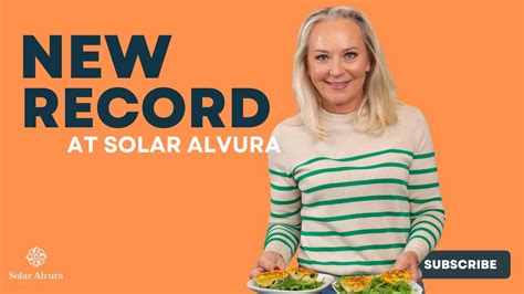 New Record At The Solar Alvura Health Hotel Dr Eva Orsmond Youtube