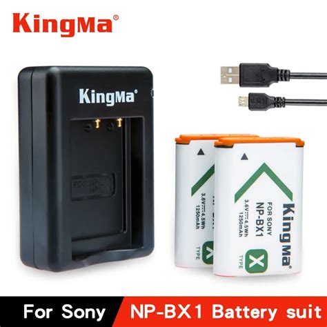 NP BX1 NP BX1 Batteries AKKU USB Dual Charger For Sony HDR AS200v