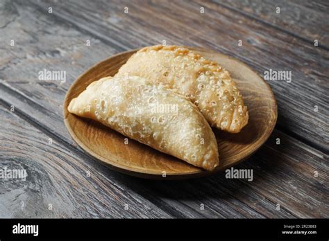 Traditional Curry Puff Or Malay People Called Karipap Filled With