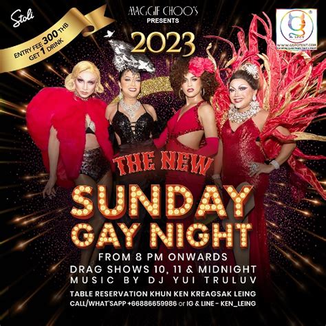 Megatix The New Sunday Gay Night Maggie Choo S