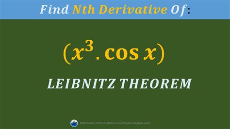 Nth Derivative Of X 3cosx X Cube Cosx Leibnitz Theorem In Hindi Chain Rule Of