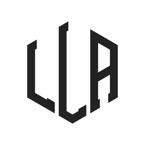 Premium Vector | LLA Logo Design Initial Letter LLA Monogram Logo using ...