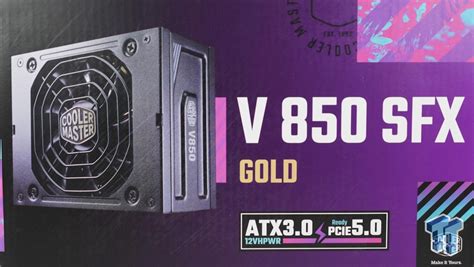 Cooler Master V850 Gold SFX ATX 3.0 80 PLUS Gold PSU Review