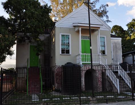 Rear View Oakton House Halfway Tree St Andrew ~ Mark Phinn