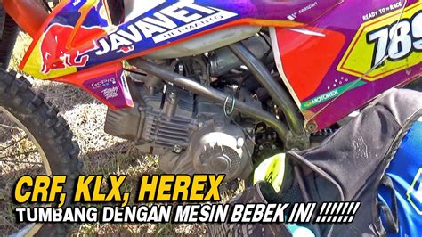 Crf Klx Herex Tumbang Dengan Mesin Ini Zongshen Cc Replika