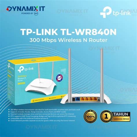 Jual Tp Link Tplink Tl Wr840n Wireless N300 Router Tanpa Bubble Di