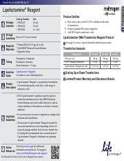 Lipofectamine Reag protocol.pdf - Protocol Pub. No. MAN0007954 Rev.1.0 ...