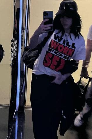 Billie Eilish Will WORK For SEX T Shirt PYGear