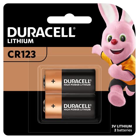 Specialty 123 Ultra Lithium Batteries Duracell