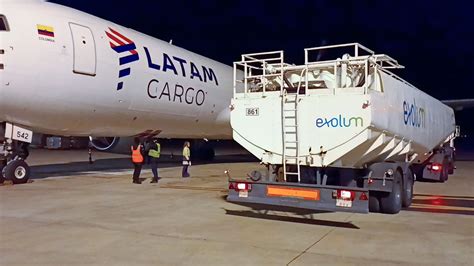 Latam Cargo Realiza Su Primer Vuelo Con Combustible Sostenible De