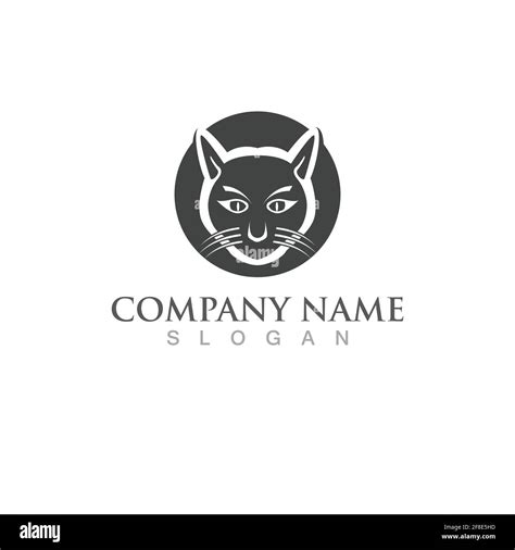 Cat Logo And Symbol Vector Stock Vector Image And Art Alamy