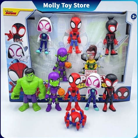 Legends Spiderman Marvel Spidey Y Sus Amigos Incre Bles Figura De Acci