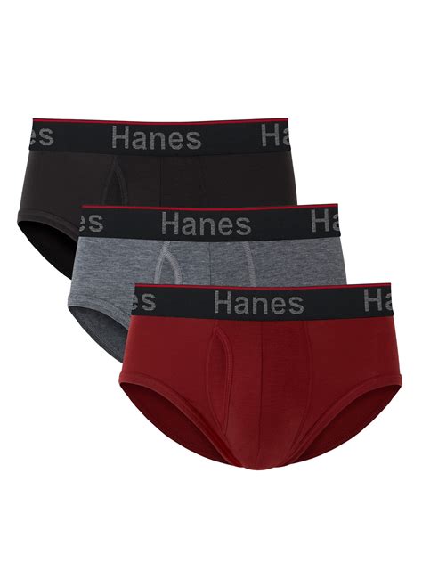 Hanes Comfort Flex Fit Mens Briefs With Total Support Pouch 3 Pack