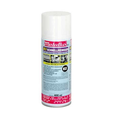 75 11 K1 Schnellreiniger Spray NSF Metaflux